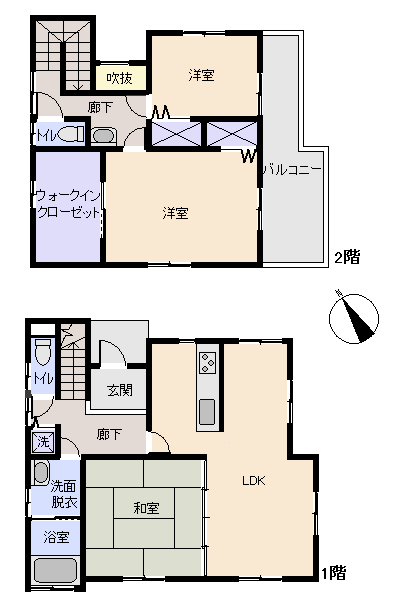 熱海市 和田町の間取り、または地形