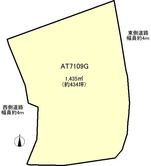 熱海市 緑ガ丘町の間取り、または地形