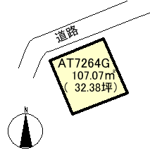 熱海市 昭和町の間取り、または地形