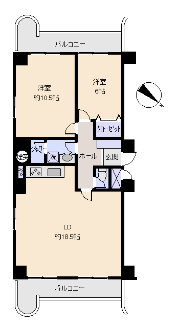熱海市 熱海ハウスの間取り、または地形