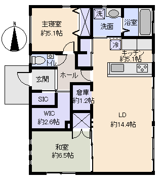 熱海市 網代の間取り、または地形