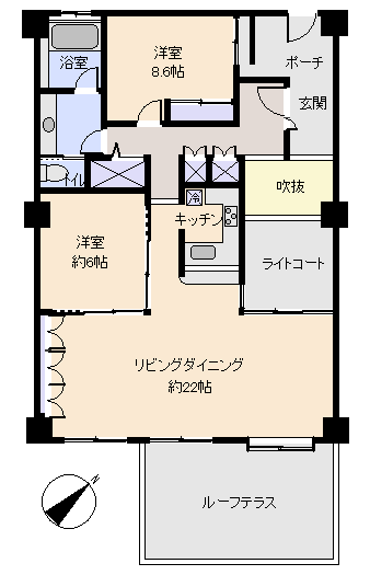 熱海市 熱海パサニアクラブの間取り、または地形
