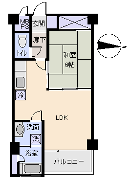 熱海市 東熱海マリンハイツの間取り、または地形