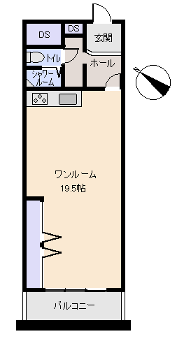 熱海市 熱海サニーハイツの間取り、または地形