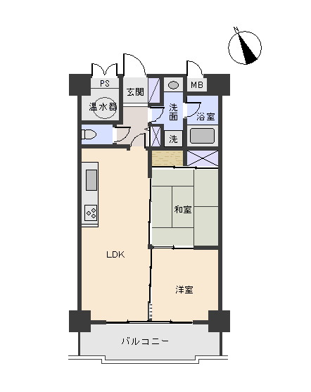 東伊豆町 ライオンズマンション片瀬白田の間取り、または地形