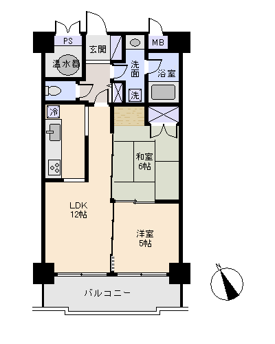 東伊豆町 ライオンズマンション片瀬白田の間取り、または地形