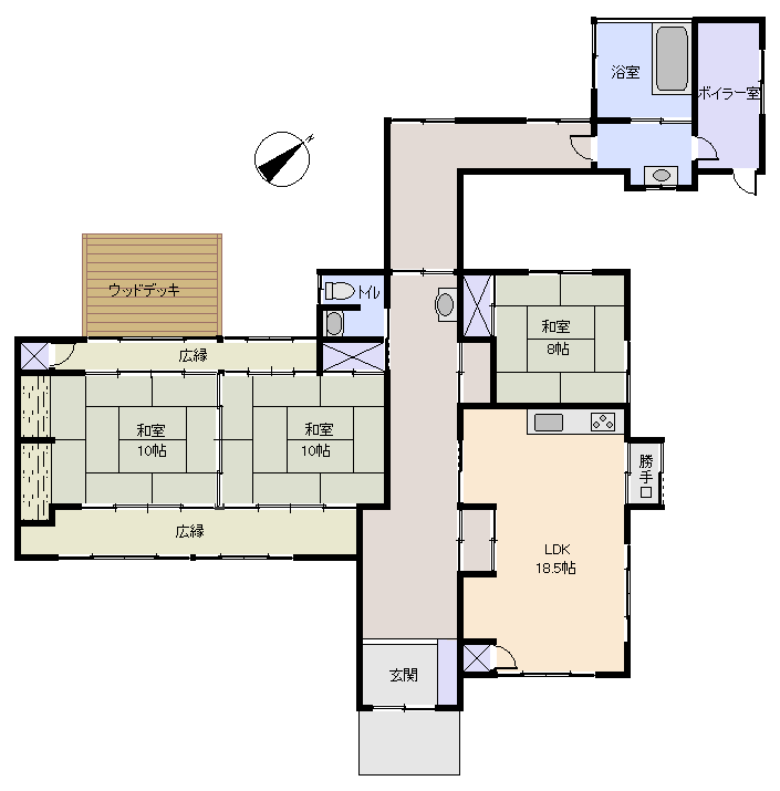 伊豆の国市 田中山の間取り、または地形