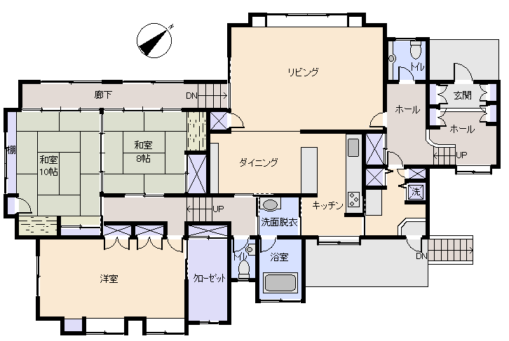 伊東市 吉田の間取り、または地形