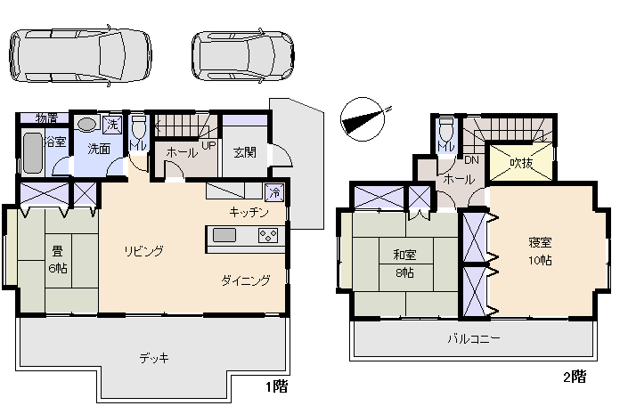 伊東市 大室高原別荘地(シャボテン)の間取り、または地形