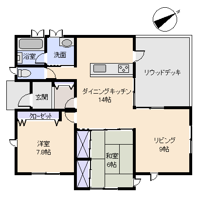 伊東市 伊豆急南大室台の間取り、または地形