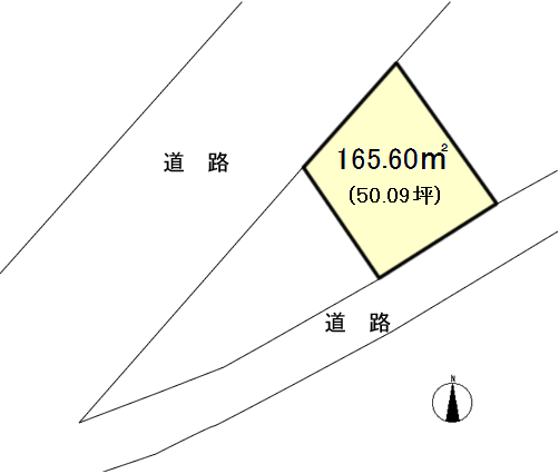 函南町 間宮の間取り、または地形
