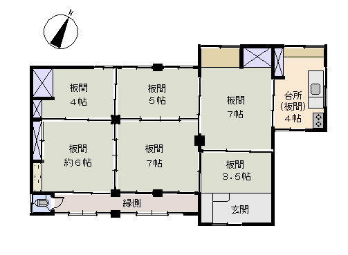 南伊豆町 一条の間取り、または地形