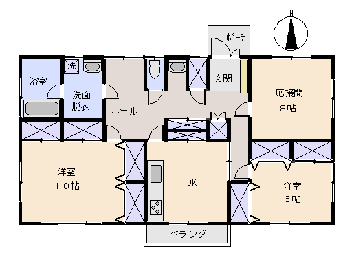 南伊豆町 加納の間取り、または地形