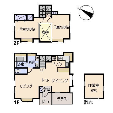 南伊豆町 青野の間取り、または地形