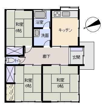 南伊豆町 青野の間取り、または地形