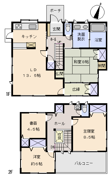 松崎町 松崎の間取り、または地形