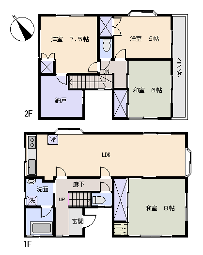 西伊豆町 一色の間取り、または地形