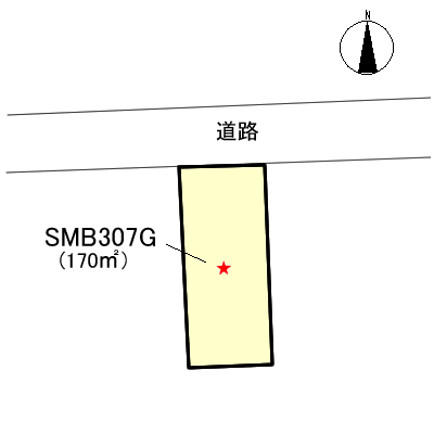 下田市 東中の間取り、または地形